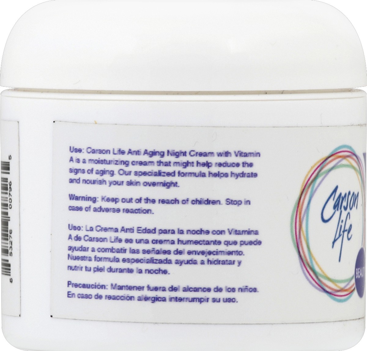 slide 3 of 6, Carson Life Night Cream 4 oz, 4 oz