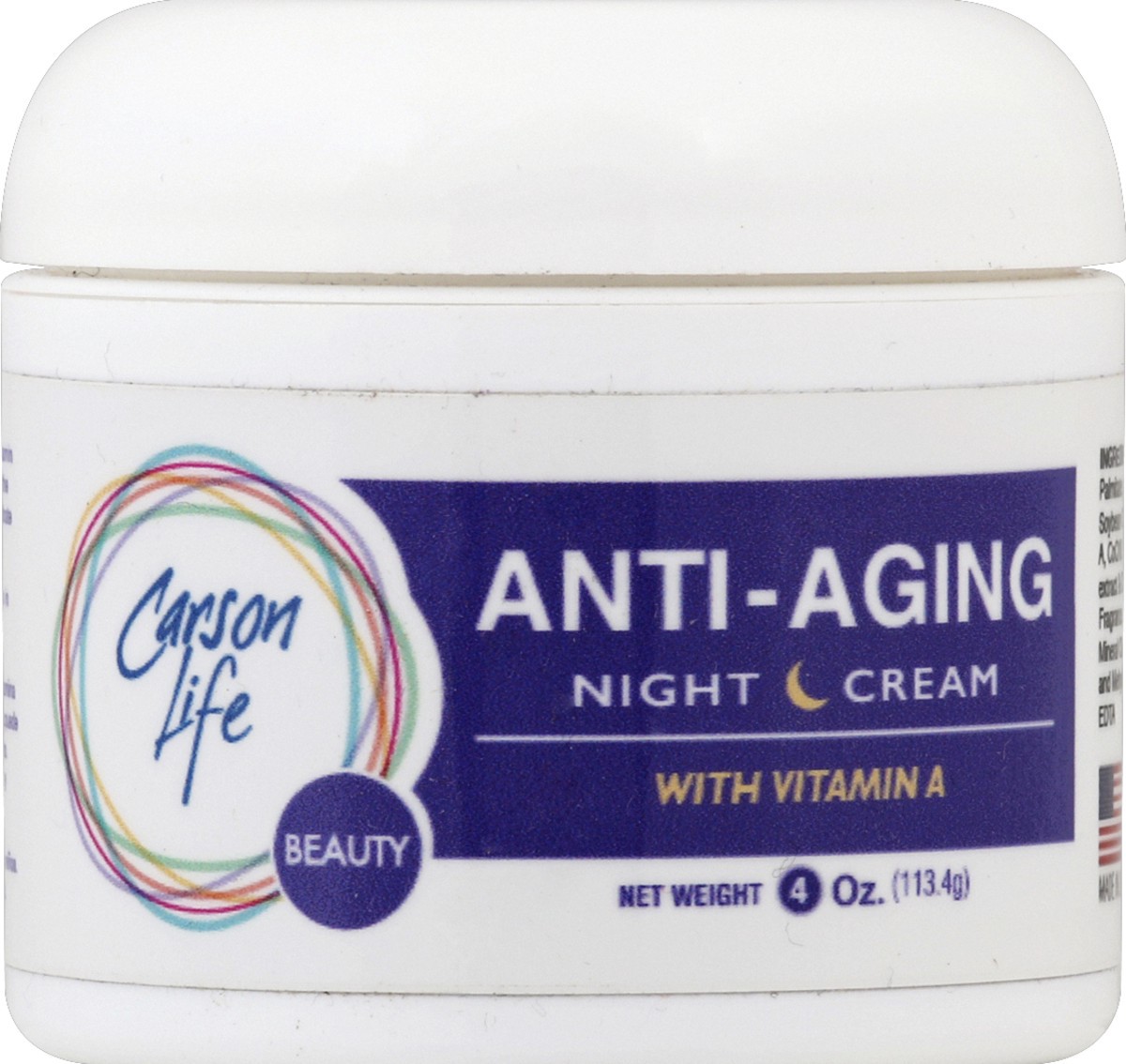 slide 4 of 6, Carson Life Night Cream 4 oz, 4 oz