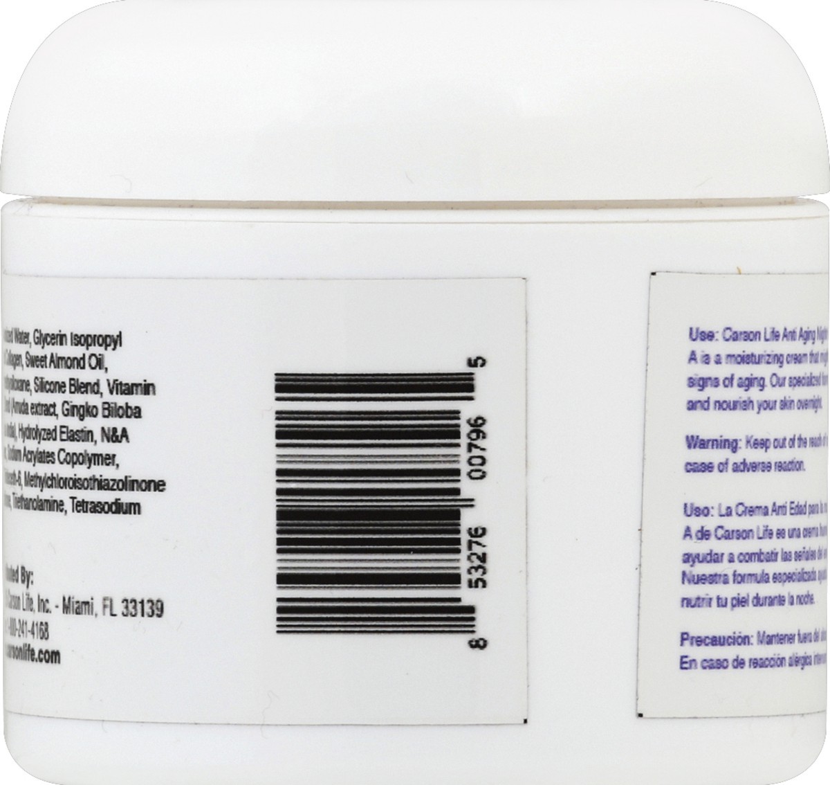 slide 6 of 6, Carson Life Night Cream 4 oz, 4 oz