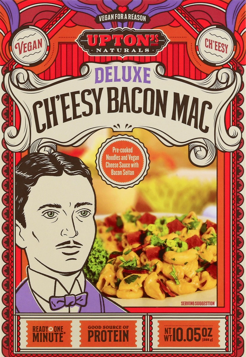 slide 10 of 13, Upton's Cheesy Macaroni Bacon, 10.05 oz