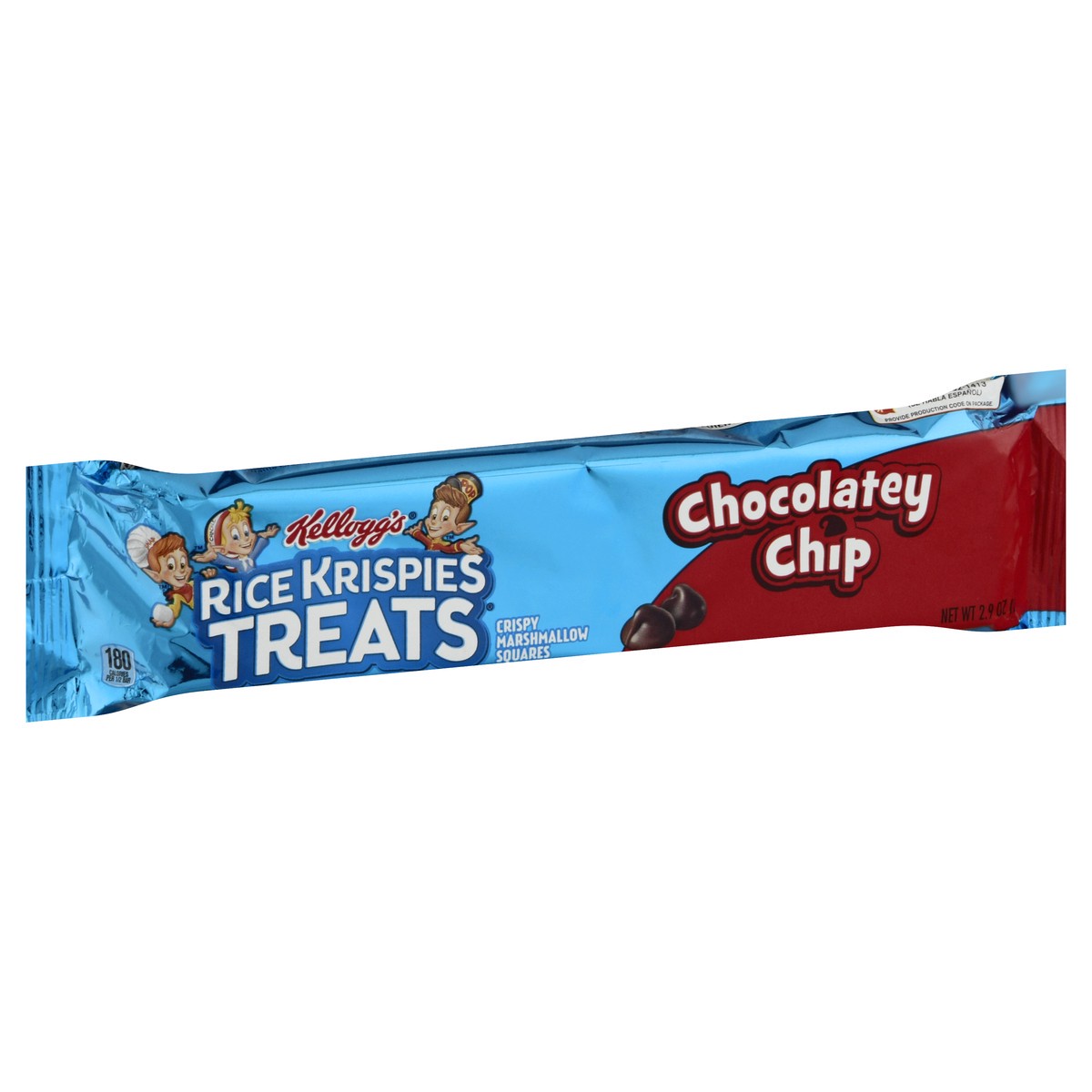 slide 8 of 10, Rice Krispies Treats Mega Bars Chocolatey Chip Marshmallow Snack Bars, 2.9 oz
