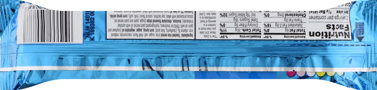 slide 9 of 10, Rice Krispies Treats Mega Bars Chocolatey Chip Marshmallow Snack Bars, 2.9 oz
