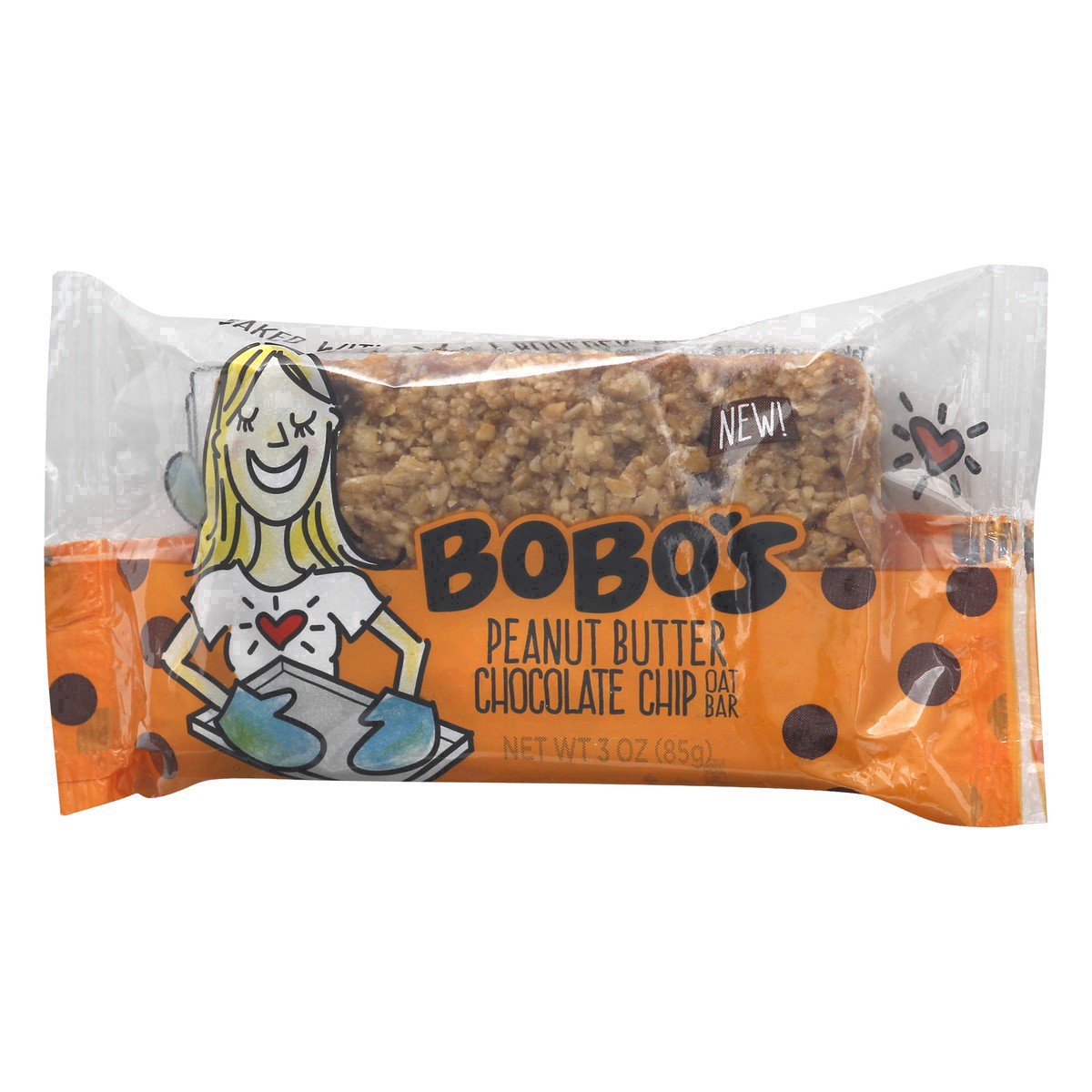 slide 38 of 40, Bobo's Peanut Butter Chocolate Chip Oat Bar, 3 oz