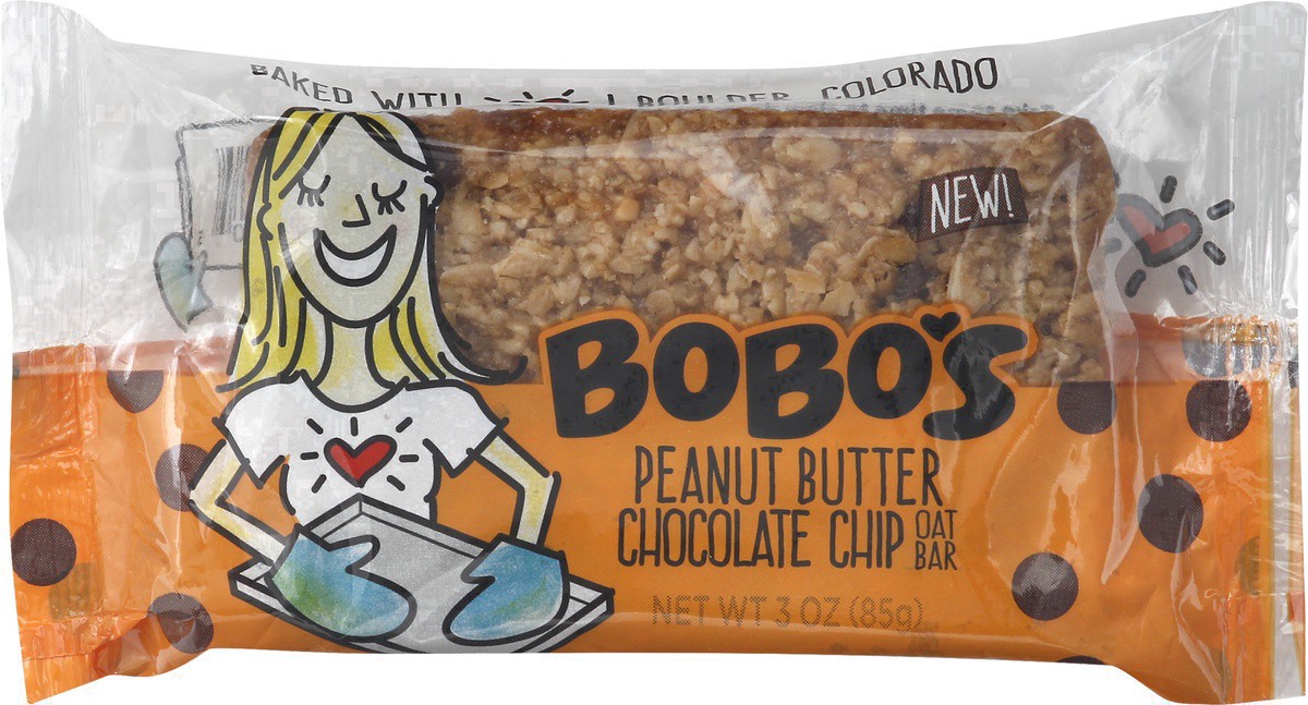slide 21 of 40, Bobo's Peanut Butter Chocolate Chip Oat Bar, 3 oz