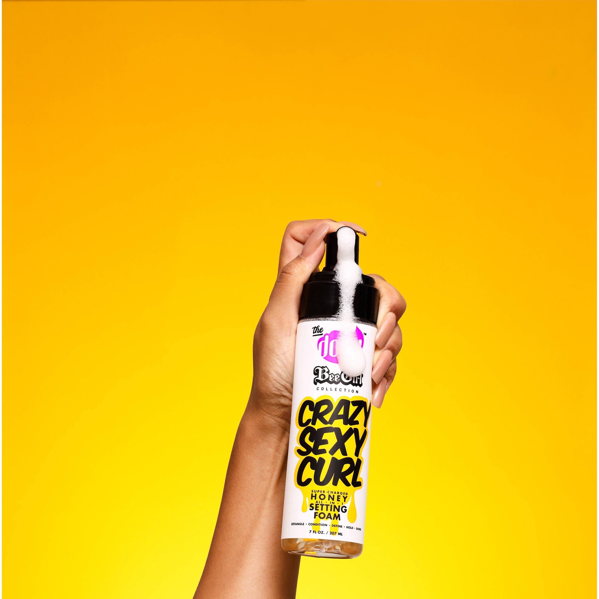 slide 2 of 11, The Doux Bee Girl Super-Charged All in 1 Honey Setting Foam 7 fl oz, 7 fl oz