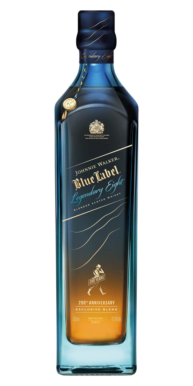 slide 1 of 1, Johnnie Walker Blue Legendary Eight, 750 ml