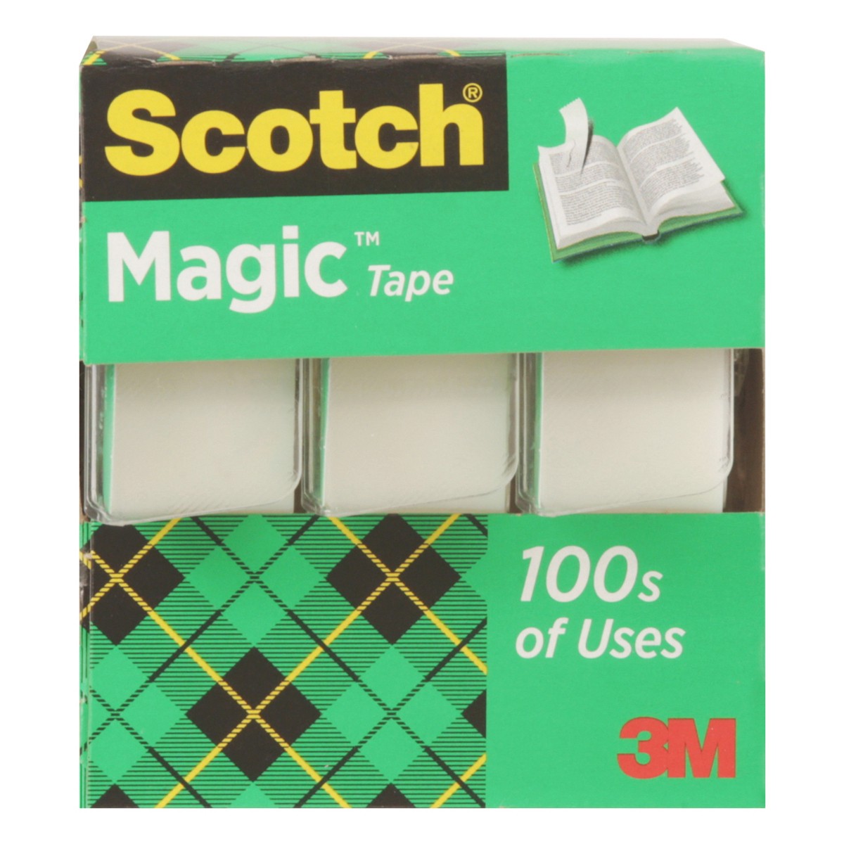 slide 1 of 11, Scotch Magic Tape 3 ea, 3 ct