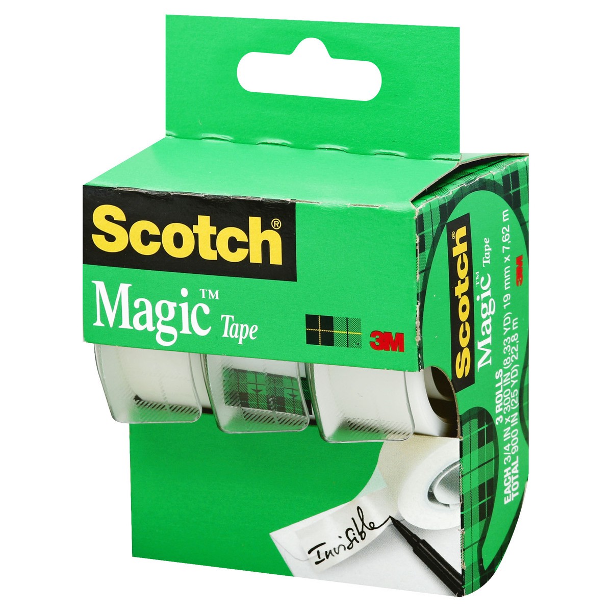 slide 11 of 11, Scotch Magic Tape 3 ea, 3 ct