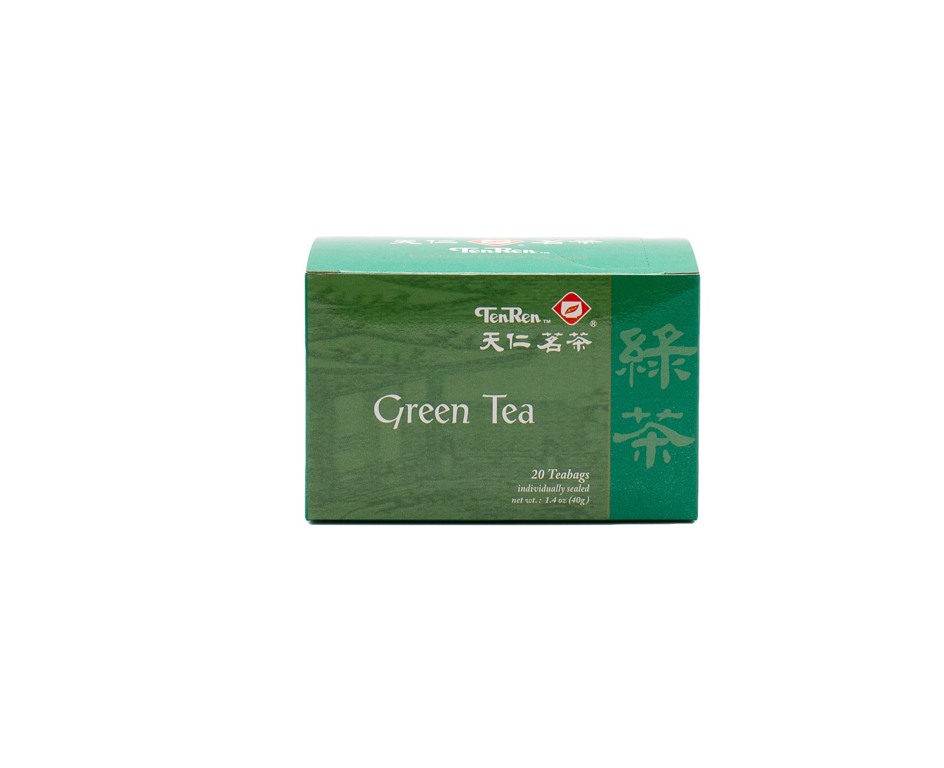 slide 1 of 1, Ten Ren Green Tea-box - 20 ct, 20 ct