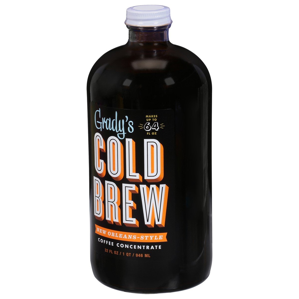 slide 14 of 14, Grady's New Orleans Style Cold Brew Coffee Concentrate - 32 fl oz, 32 fl oz