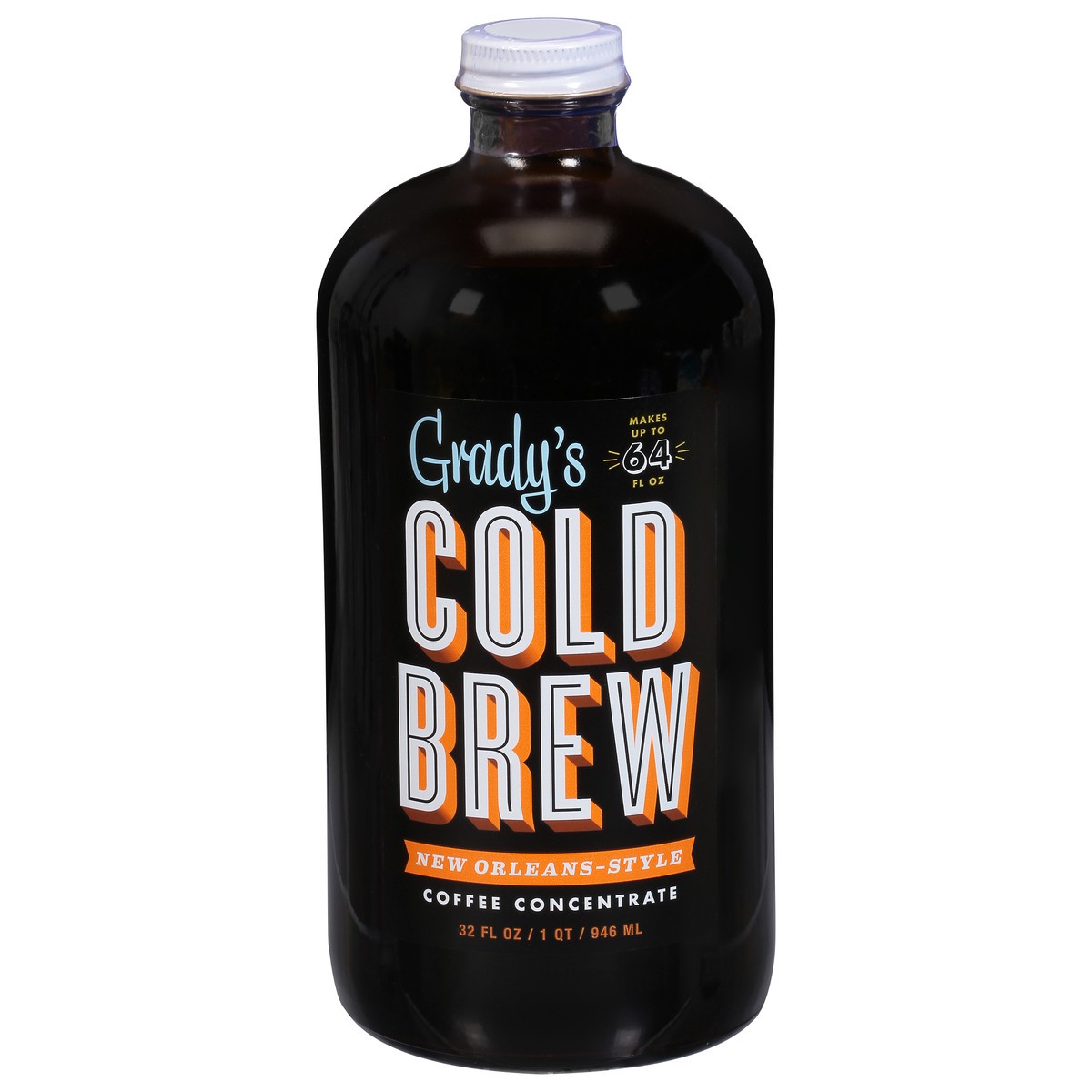 slide 8 of 14, Grady's New Orleans Style Cold Brew Coffee Concentrate - 32 fl oz, 32 fl oz