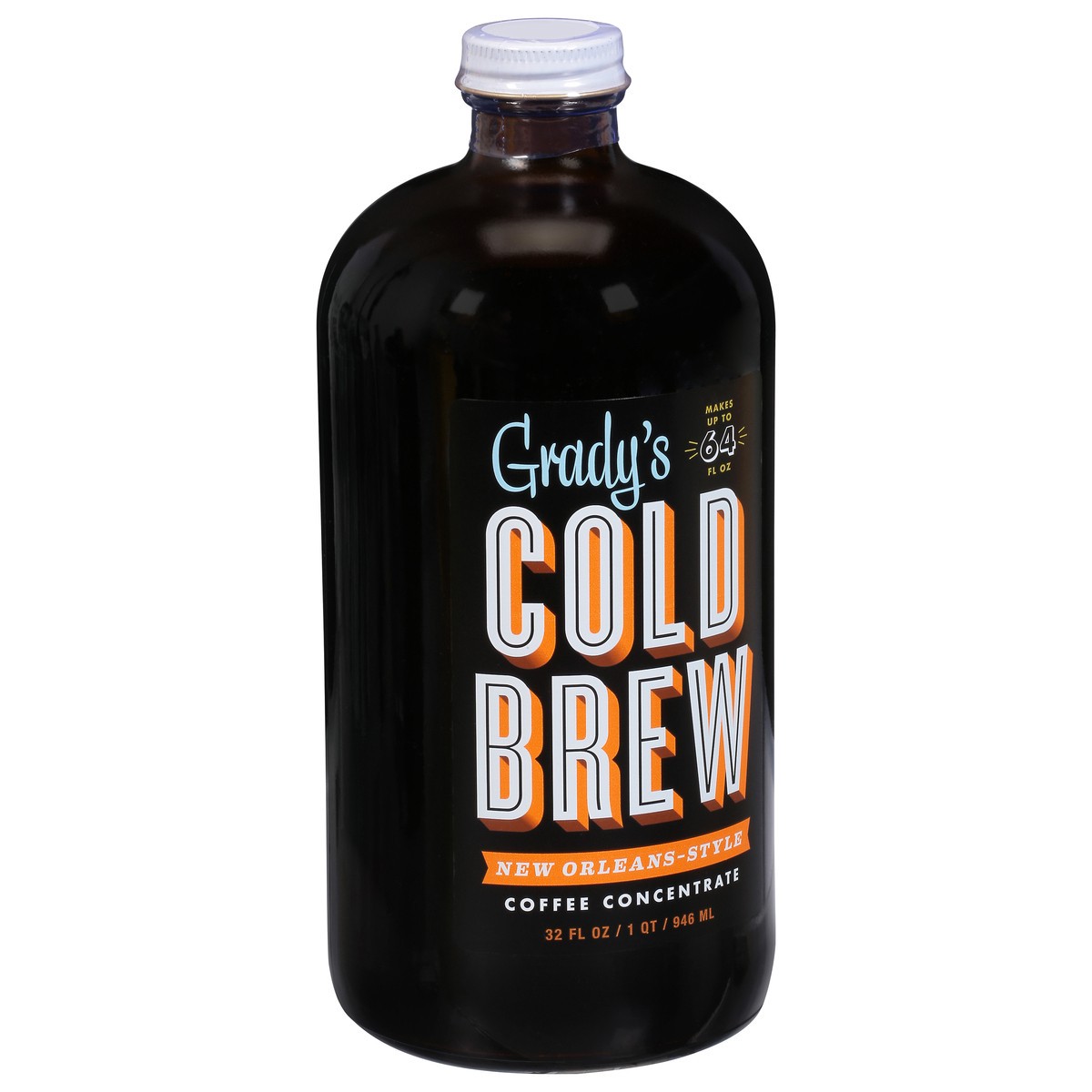 slide 7 of 14, Grady's New Orleans Style Cold Brew Coffee Concentrate - 32 fl oz, 32 fl oz