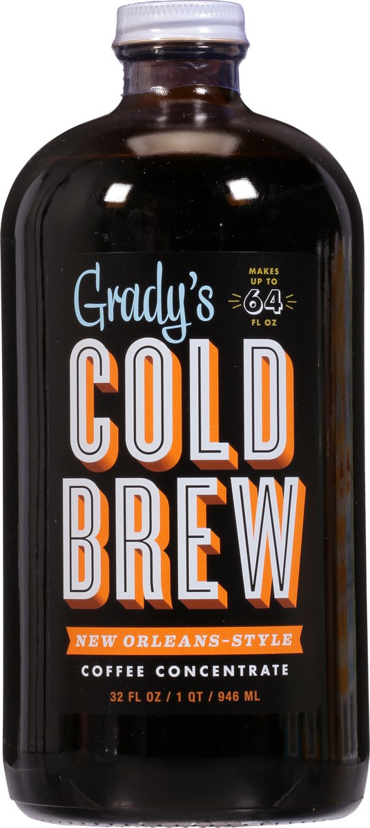 slide 3 of 14, Grady's New Orleans Style Cold Brew Coffee Concentrate - 32 fl oz, 32 fl oz