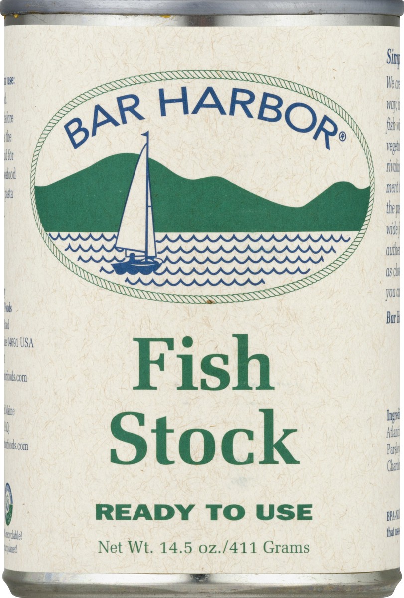 slide 1 of 12, Bar Harbor Fish Stock, 15 oz