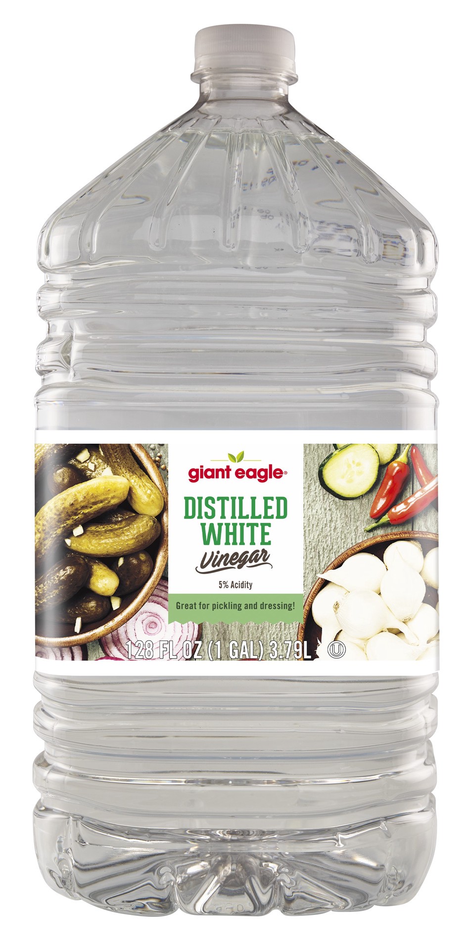 slide 1 of 1, GE White Vinegar, 128 oz