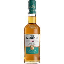 The Glenlivet 12 Year Old Single Malt Scotch Whisky, 375 ml