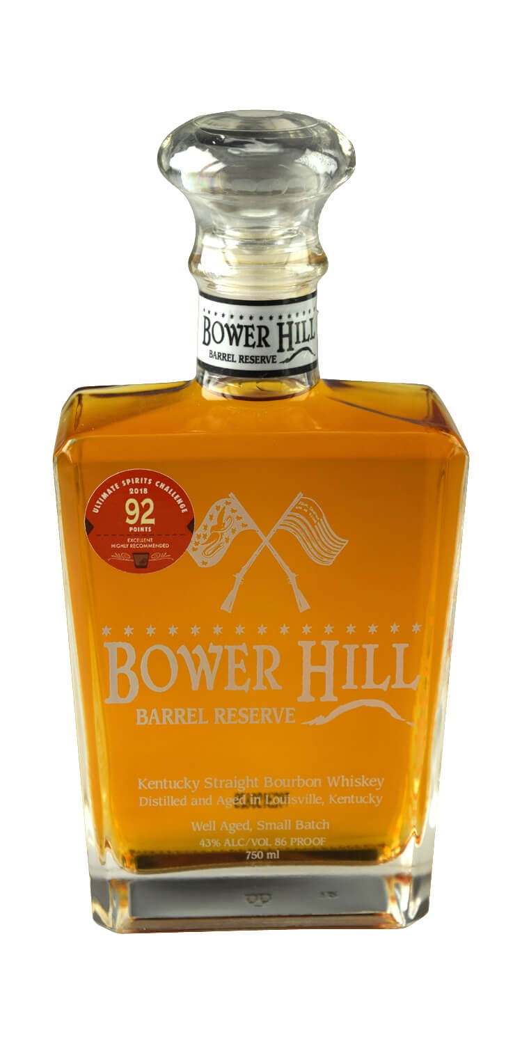 slide 1 of 1, BOWER HILL BARREL RESERVE BOURBON, 750 ml