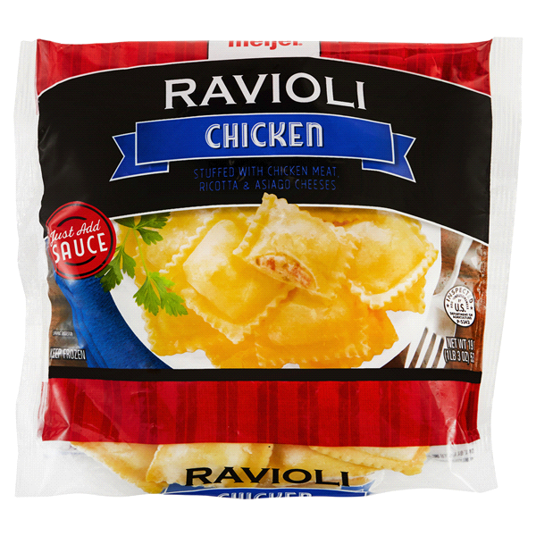 slide 1 of 1, Meijer Chicken Ravioli, 19 oz