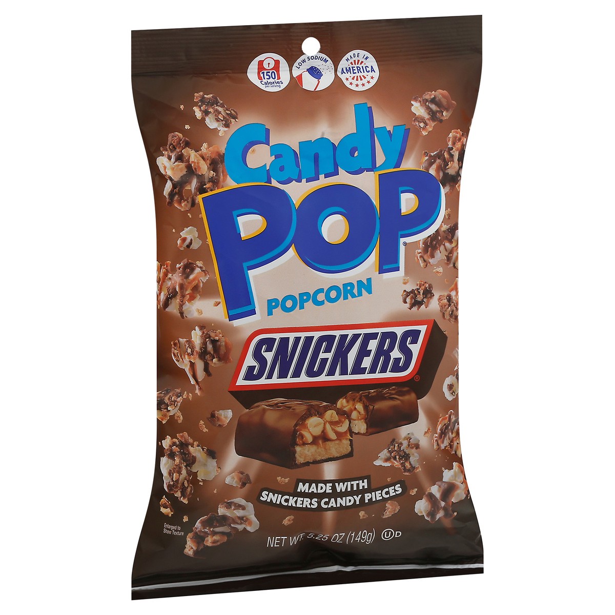 slide 2 of 9, Candy Pop Snickers Popcorn 5.25 oz, 5.25 oz