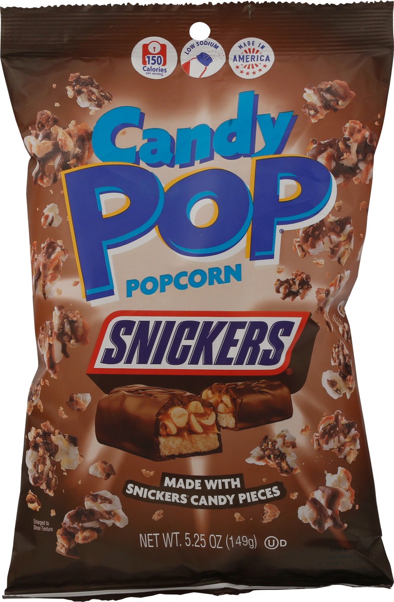 slide 6 of 9, Candy Pop Snickers Popcorn 5.25 oz, 5.25 oz