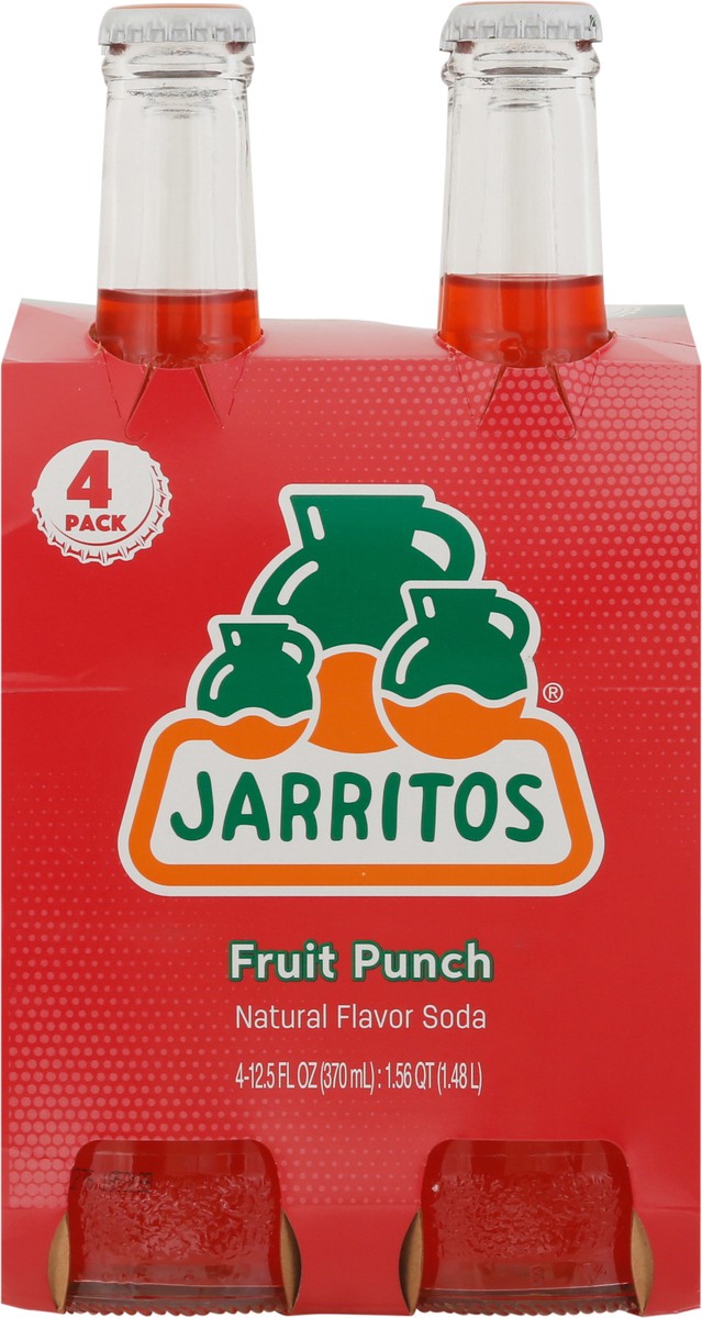 slide 8 of 9, Jarritos Fruit Punch Flav Soda, 4 ct