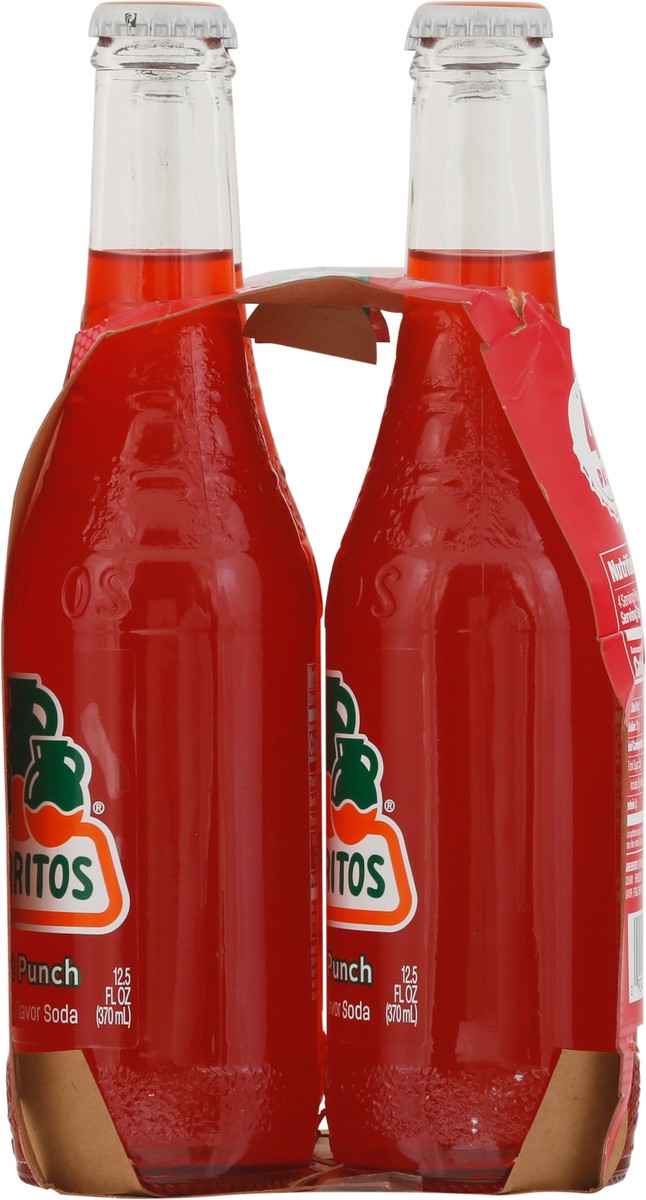slide 4 of 9, Jarritos Fruit Punch Flav Soda, 4 ct