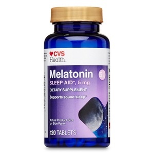 slide 1 of 1, CVS Health Melatonin Tablets, 120 ct