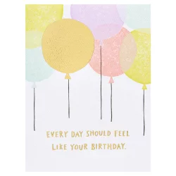 American Greetings (S14) Balloons - Birthday Card
