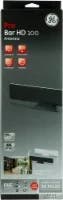 GE TV Antenna, Pro Bar HD 100, Indoor Passive Antenna, Reversible - Black/White