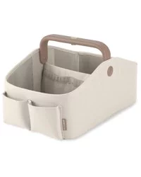 Skiphop Nursery Style Light-Up Diaper Caddy Organizer Oat NS