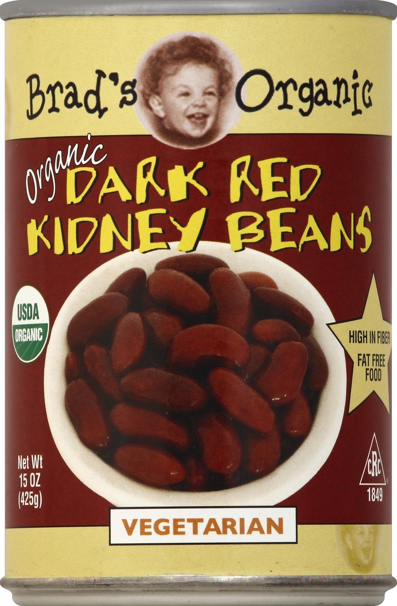 slide 2 of 2, Brad's Organic Kidney Beans 15 oz, 15 oz