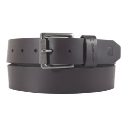 Carhartt Bridle Leather Roller Buckle Belt, Brown, Size 38