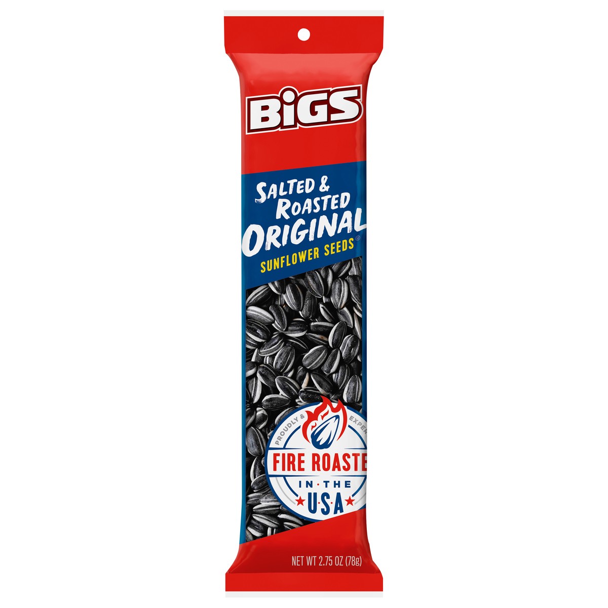 slide 4 of 8, BIGS Salted & Roasted Original Sunflower Seeds 2.75 oz, 2.75 oz