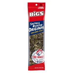 Bigs Original Salted and Roasted Sunflower Seeds, 2.75 oz. Bag