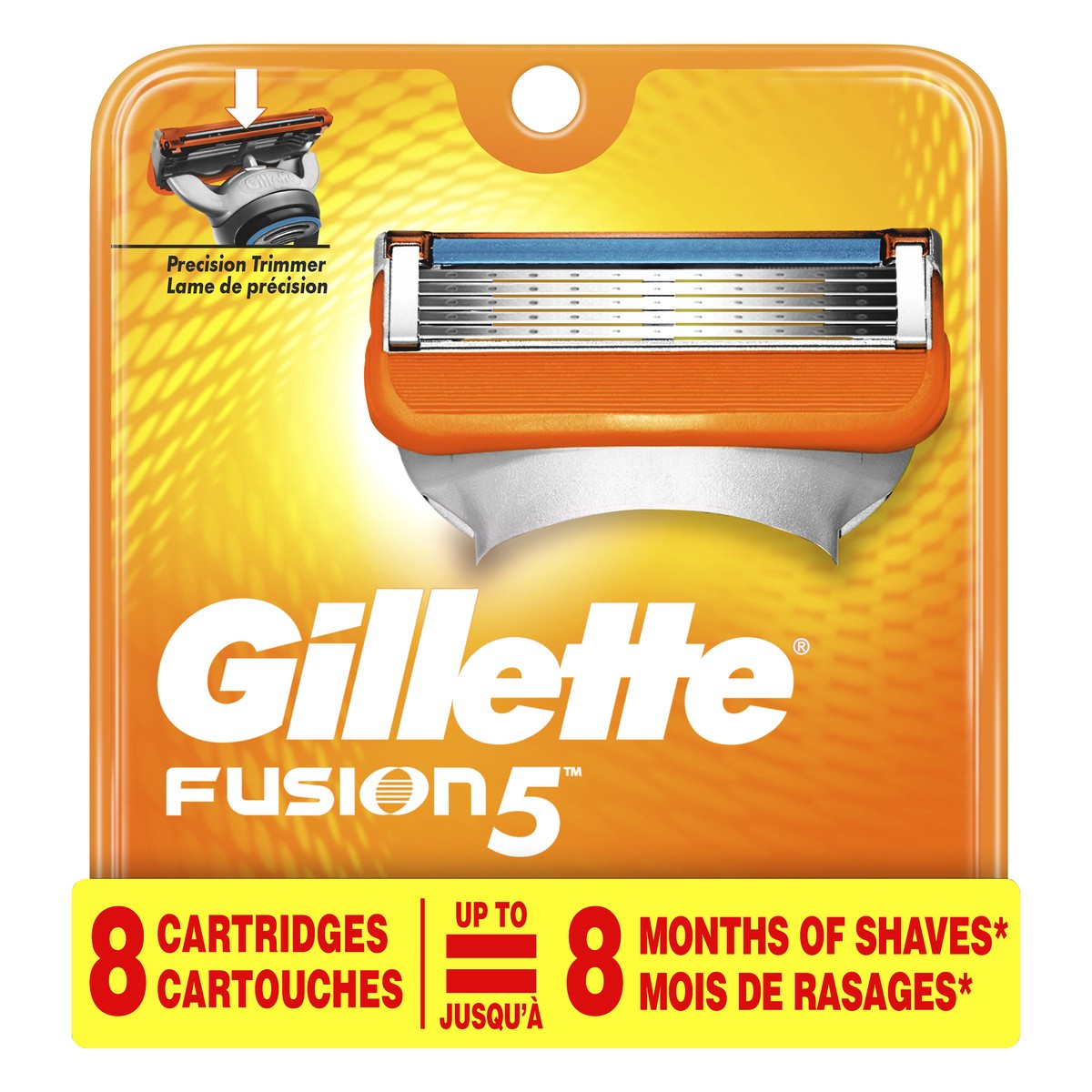 slide 1 of 104, Gillette Fusion Power Men's Razor Blade Refills, 8 ct