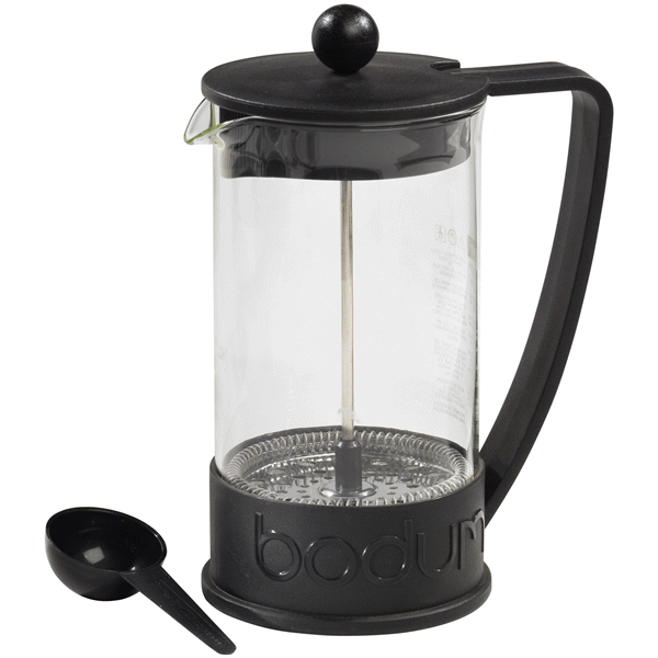 slide 1 of 1, Bodum 8 Cup French Press Coffee Maker - Black, 1 ct