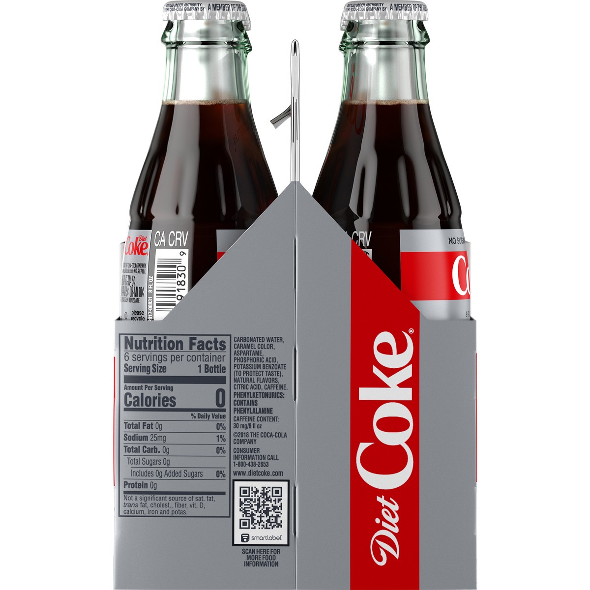 slide 6 of 6, Coca-Cola Diet Coke, 6 ct; 8 fl oz