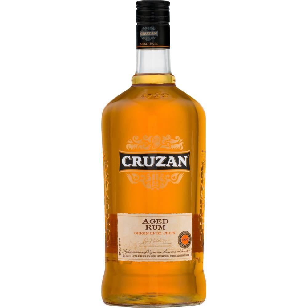 slide 1 of 1, Cruzan Amber Rum, 1.75 liter