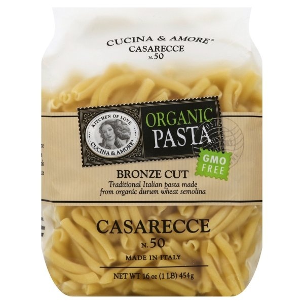 slide 1 of 5, Cucina & Amore Organic Pasta - Casarecce, 16 oz