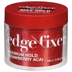 Kiss Colors & Care Maximum Hold Strawberry Acai Edge Fixer 3.38 fl oz