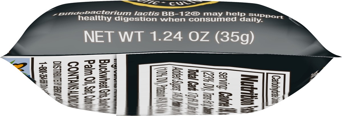 slide 3 of 13, GoodBelly Probiotics Honey Almond Butter Crunchy Bar 1.24 oz, 1.24 oz