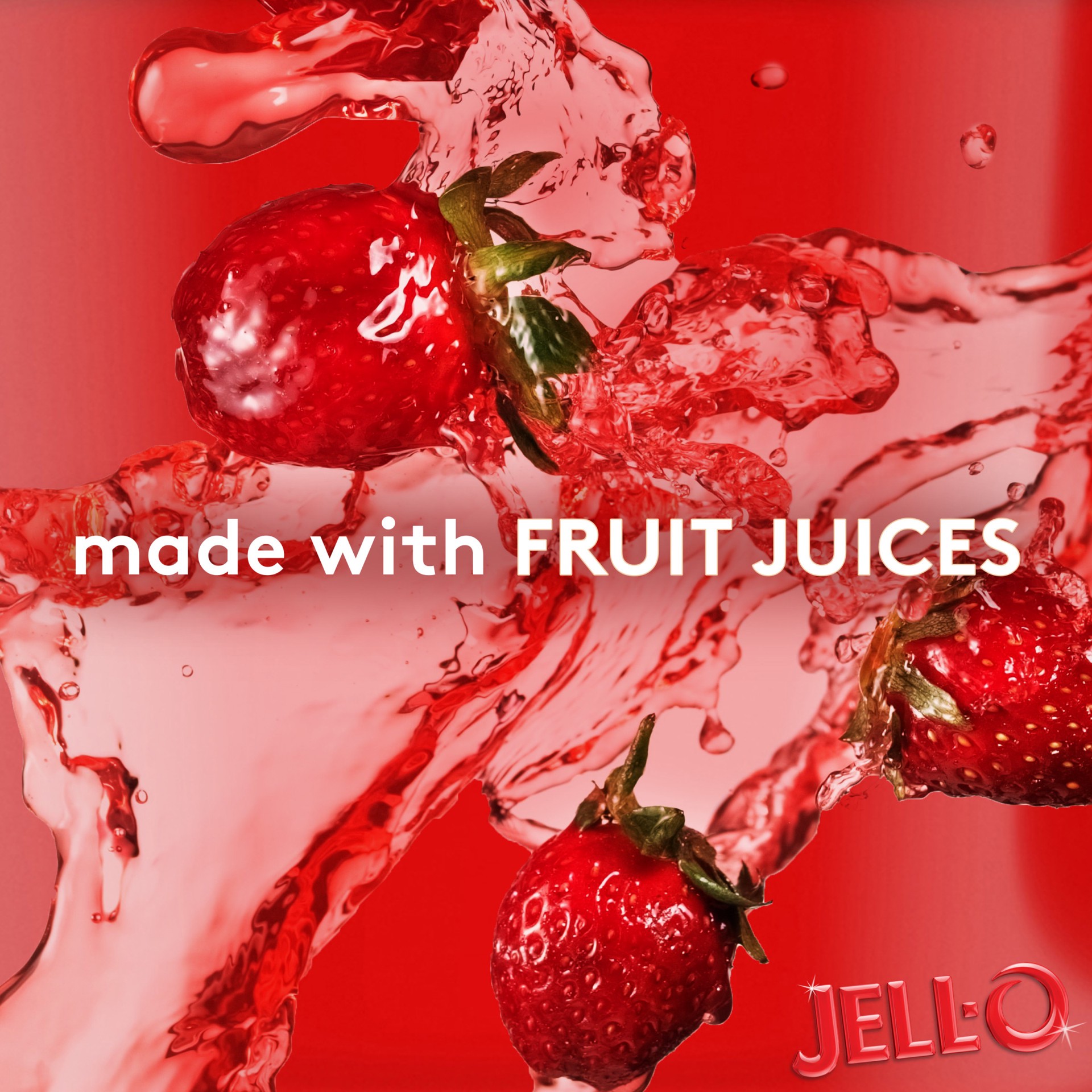 slide 2 of 5, Jell-O Original Strawberry Artificially Flavored Ready-to-Eat Snack Cups Gelatin Value Pack, 8 ct Cups, 8 ct