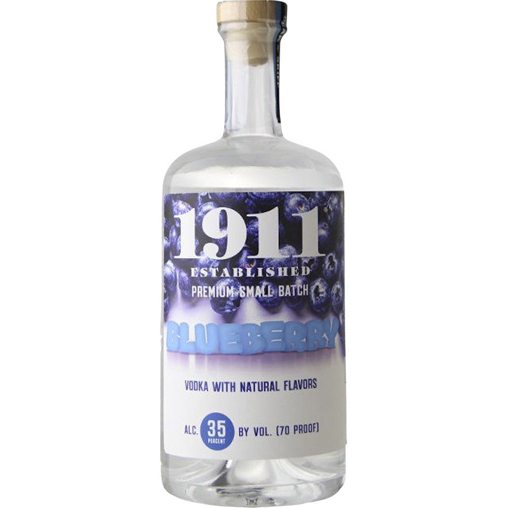 slide 1 of 1, 1911 Blueberry Vodka, 750 ml