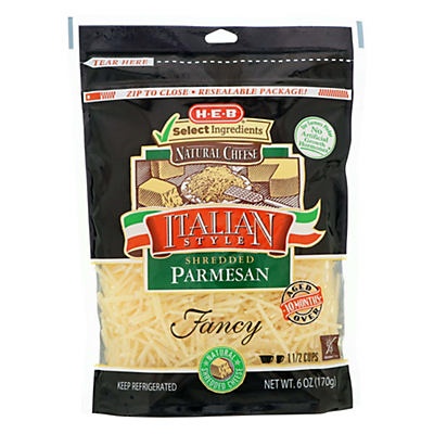 H-E-B Grated Parmesan Cheese - Shop Cheese at H-E-B