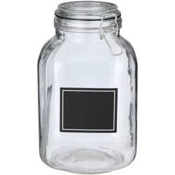 our goods Glass Jar with Chalk Label