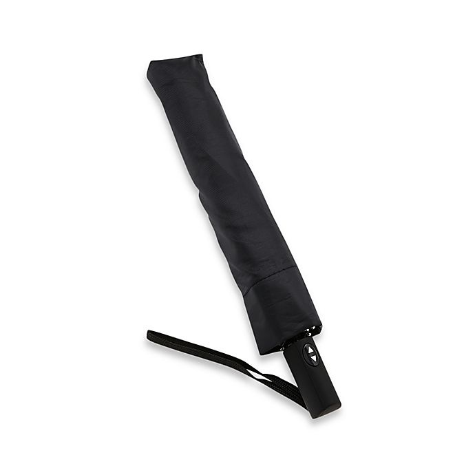 slide 1 of 2, Shedrain Auto Open & Close Super Slim Compact Umbrella - Black, 1 ct