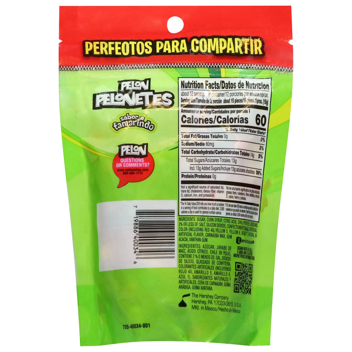 slide 3 of 16, Pelon Pelonetes Dulce Enchilado Tamarindo, 1 ct