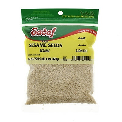 slide 1 of 1, Sadaf Raw Sesame Seeds, 6 oz