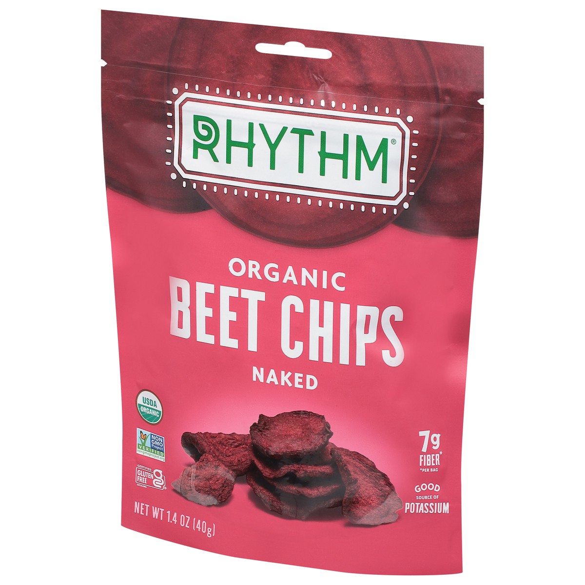 slide 8 of 9, Rhythm Organic Naked Beet Chips 1.4 oz, 1.4 oz