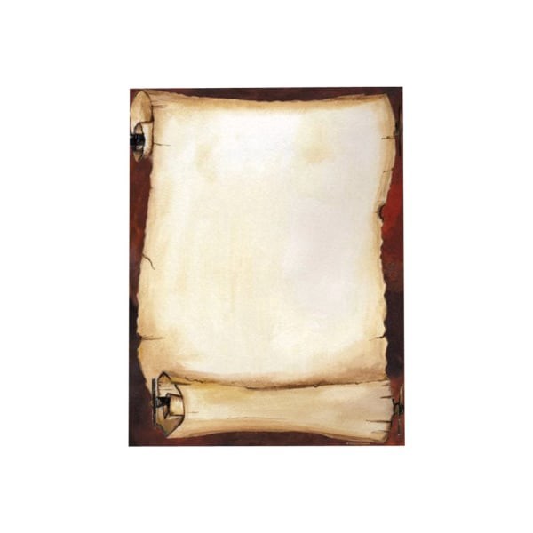 slide 2 of 2, Gartner Studios Design Paper, Antique Scroll, 100 ct